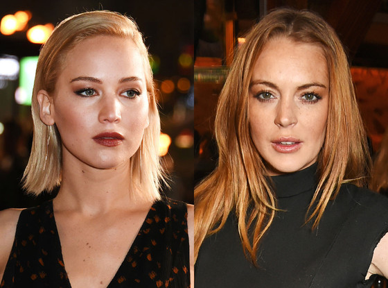 Jennifer Lawrence, Lindsay Lohan Jennifer Lawrence, Lindsay Lohan